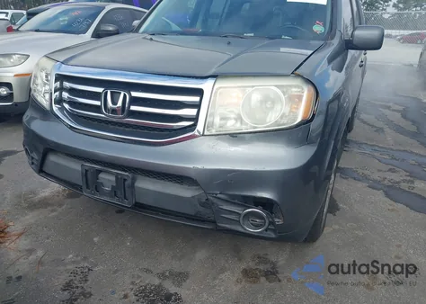 2013 Honda Pilot Ex-L from USA, damaged, VIN 5FNYF3H74DB035460